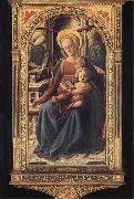 Fra Filippo Lippi Madonna and child oil on canvas